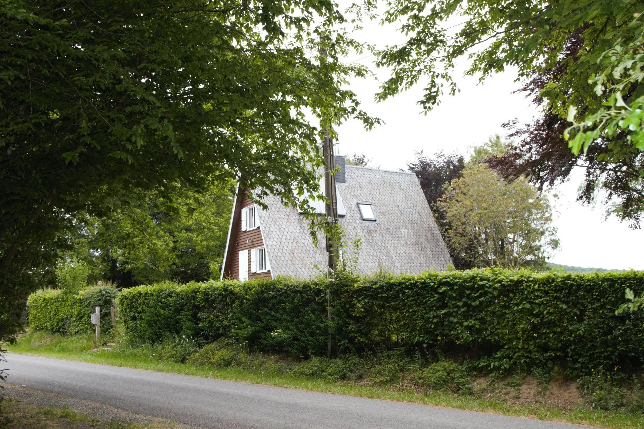 Cottage for 5 people in La Roche-en-Ardenne Le Chalet Pointu du Bout du Monde
